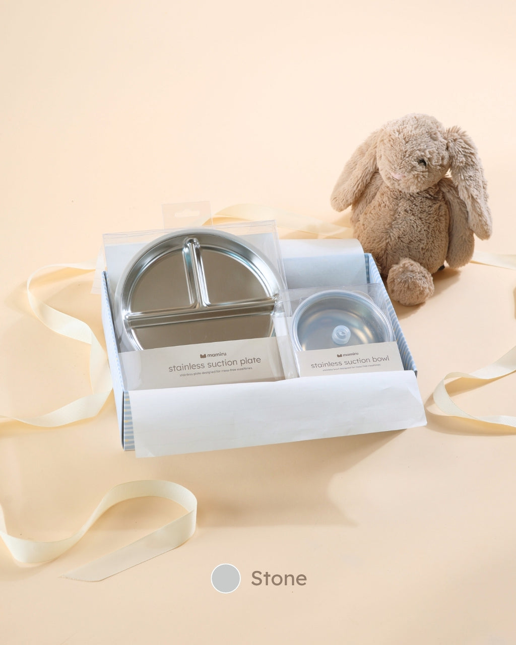Mamiru Mealtime Gift Duo - Stone