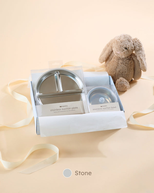 Mamiru Mealtime Gift Duo - Stone