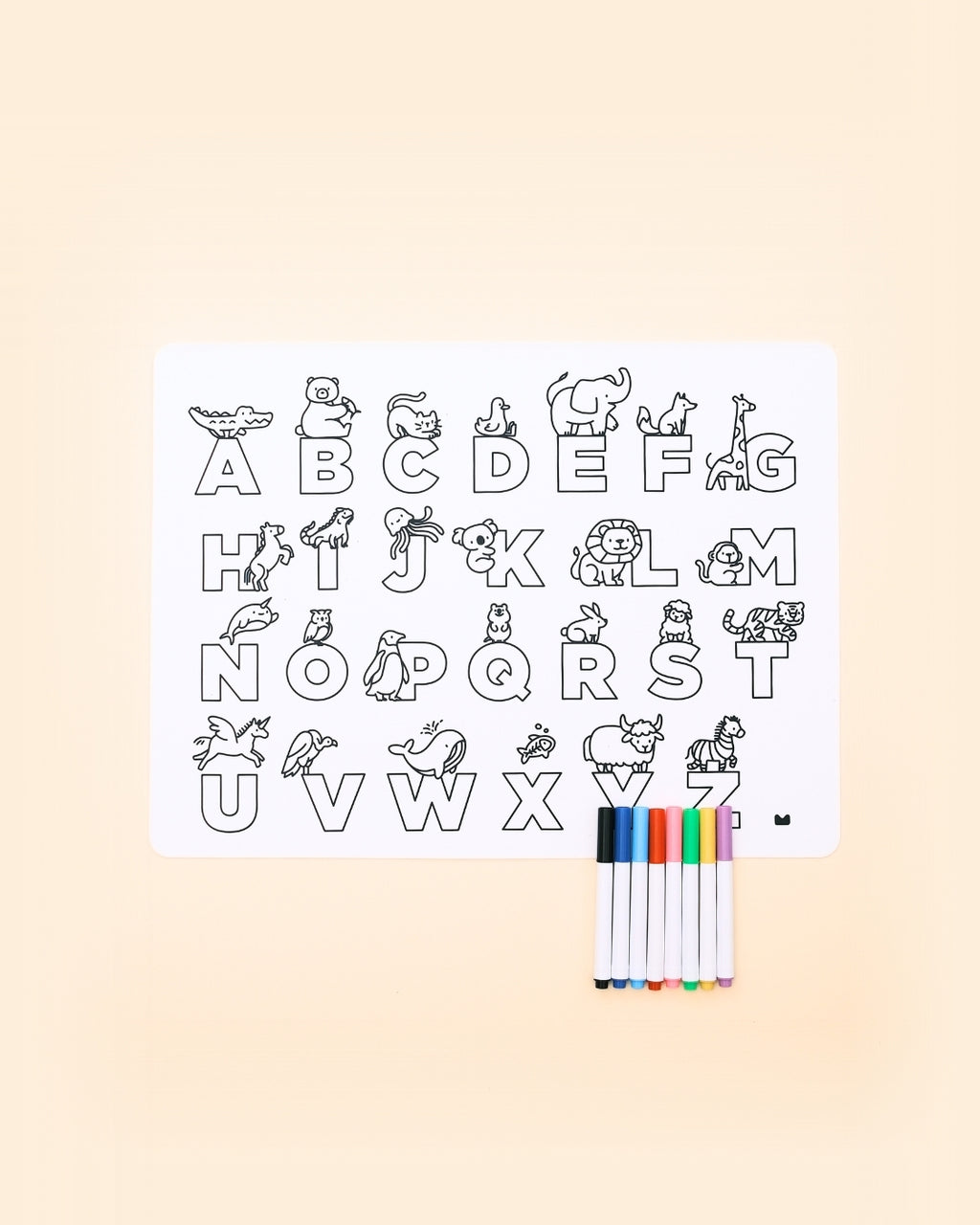 Travel Coloring Mat