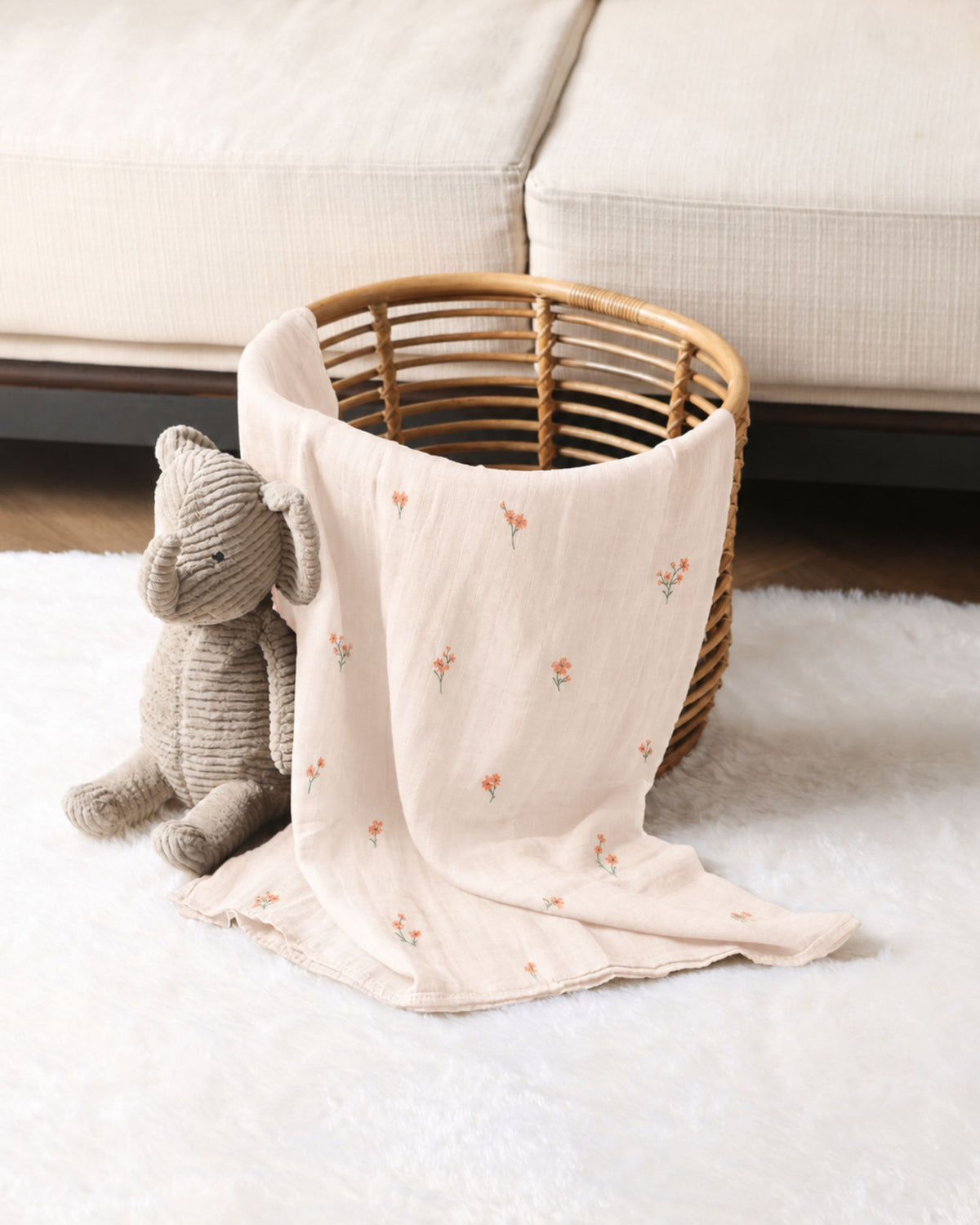 Bamboo Cotton Swaddle