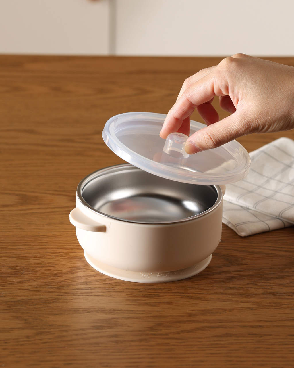 Stainless Suction Bowl