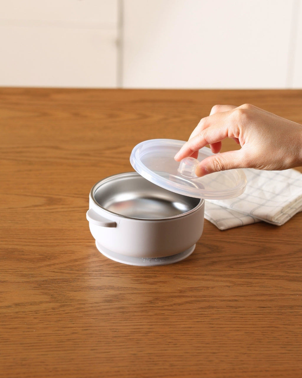 Stainless Suction Bowl