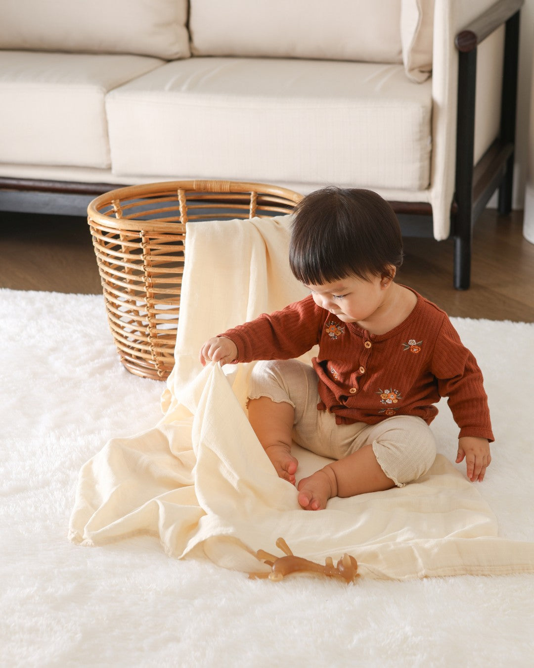 Bamboo Cotton Swaddle