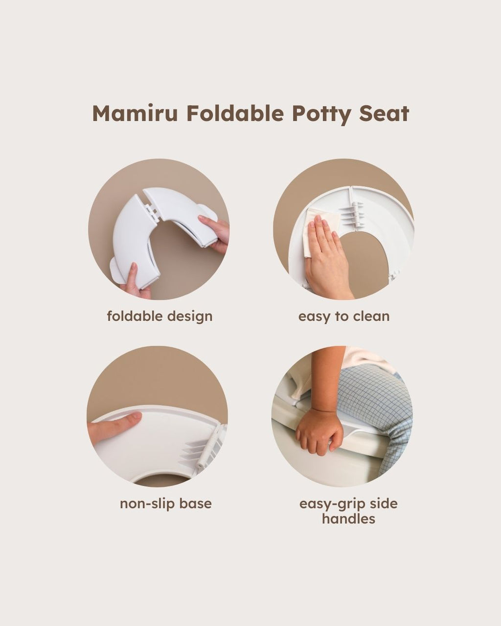 Foldable Potty Seat