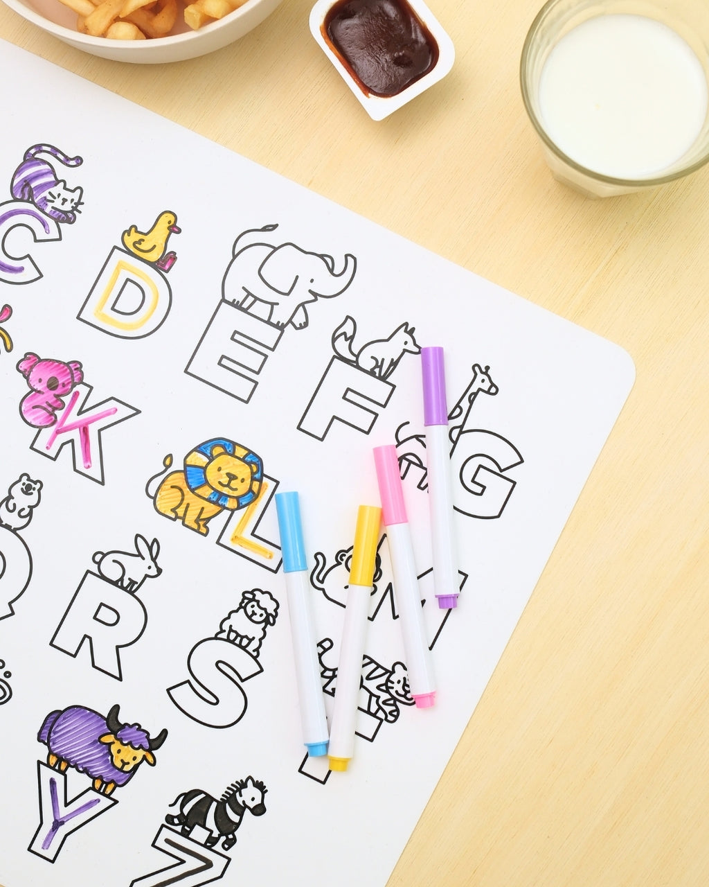 Travel Coloring Mat